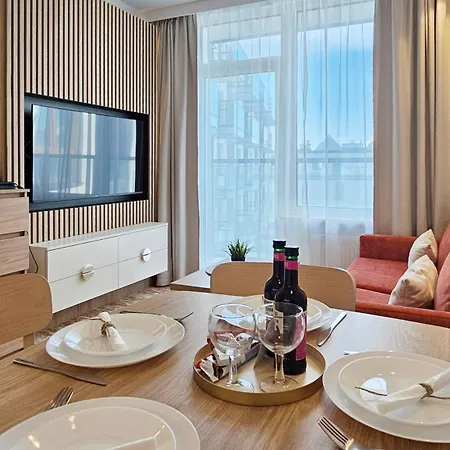 شقة Holidayhomepl Bel Mare 323f Z Osobna Sypialnia, Parking Gratis مينززدرويه